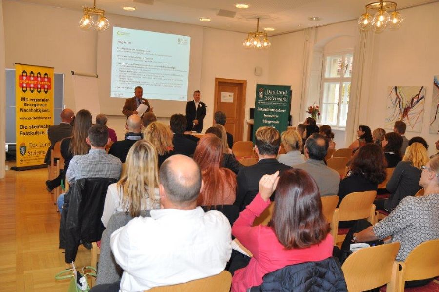 Eindrücke zum 1. Stakeholder-Dialog im Schloss St.Martin in Graz-Straßgang