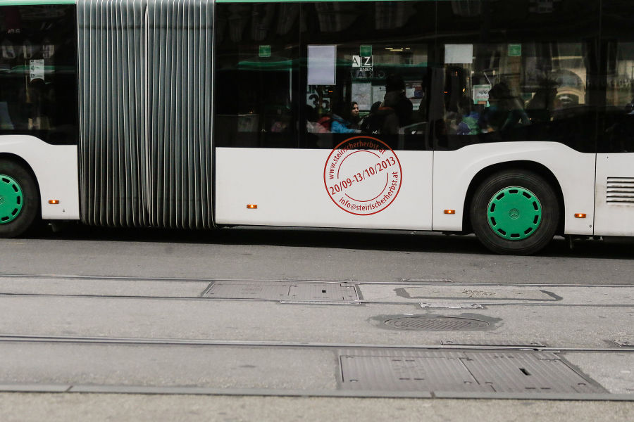 steirischer herbst - Bus